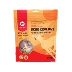 Maced Ucho królicze nadziewane kaczką 500g