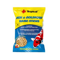 Koi&Goldfish Basic Sticks worek 1000 ml/90g