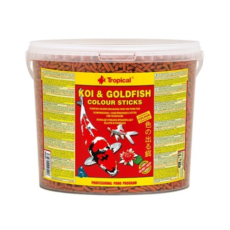 Koi&Goldfish Colour Sticks wiadro 5l/450g