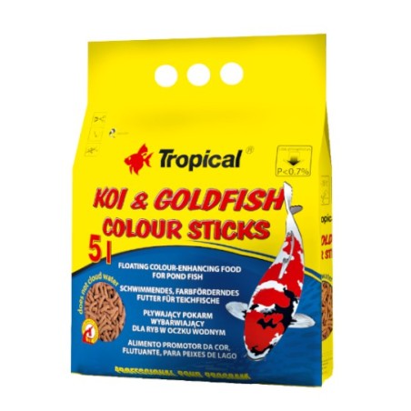 Koi&Goldfish Colour Sticks worek 50l/4kg