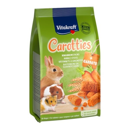 Vitakraft CAROTTIES - przysmak dla gryzoni 50g