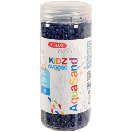 Zolux Aquasand KIDZ Nugget 500ml - żwirek niebieski do akwarium