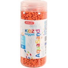 Zolux Aquasand KIDZ Nugget 500ml - żwirek pomarańczowy do akwarium