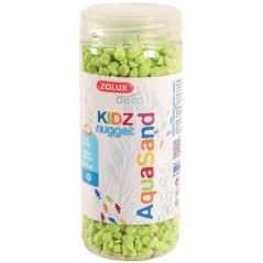 Zolux Aquasand KIDZ Nugget 500ml - żwirek zielony do akwarium