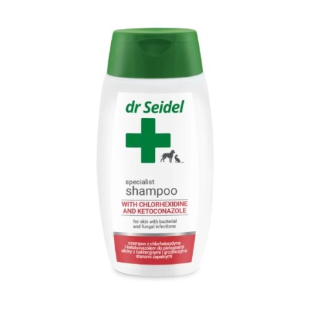 Szampon dr Seidla z chlorheksydyną i ketokonazolem 220ml