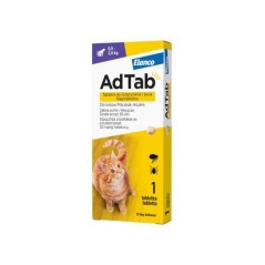 Elanco AdTab Cat 12mg (0,5-2kg) 1 tabletka