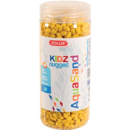 Zolux Aquasand KIDZ Nugget 500ml - żwirek żółty do akwarium