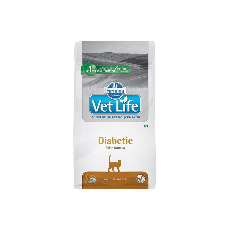 Farmina Vet Life Diabetic Cat - regulacja cukrzycy