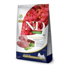 Farmina N&D Quinoa Weight Management Lamb & Broccoli Adult Mini 800g - karma dla psów małych ras