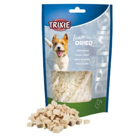 TRIXIE Premio Freeze Dried-przysmak dla psa liofilizowany, pierś z kurczaka 50g