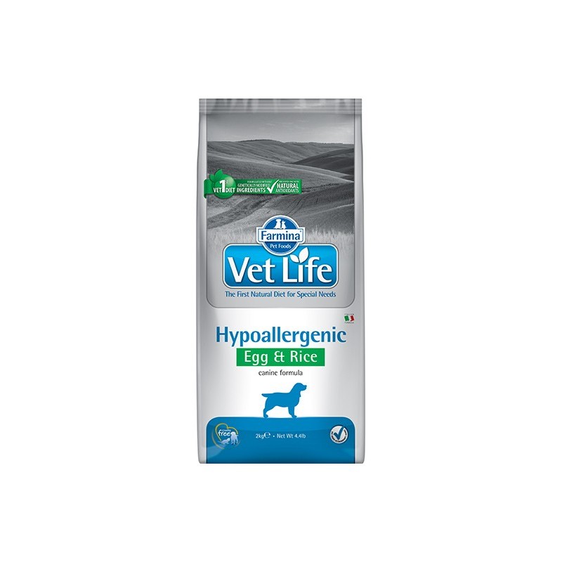 Farmina Vet Life HIPO (Hypoallergenic) Egg&Rice Dog