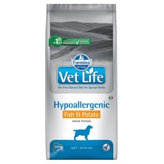 Vet Life Hypoallergenic Fish & Potato Dog