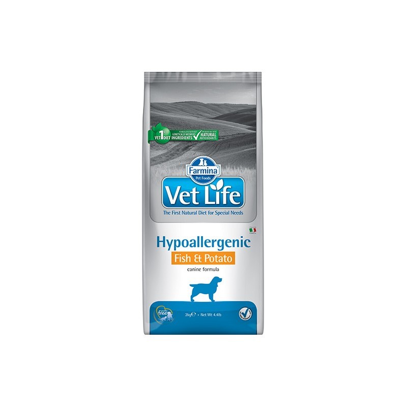 Farmina Vet Life HIPO (Hypoallergenic) Fish&Potato Dog