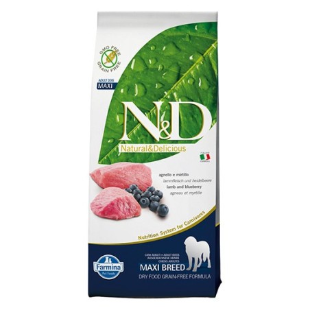 N&D Lamb&Blueberry Adult Maxi Dog 12kg