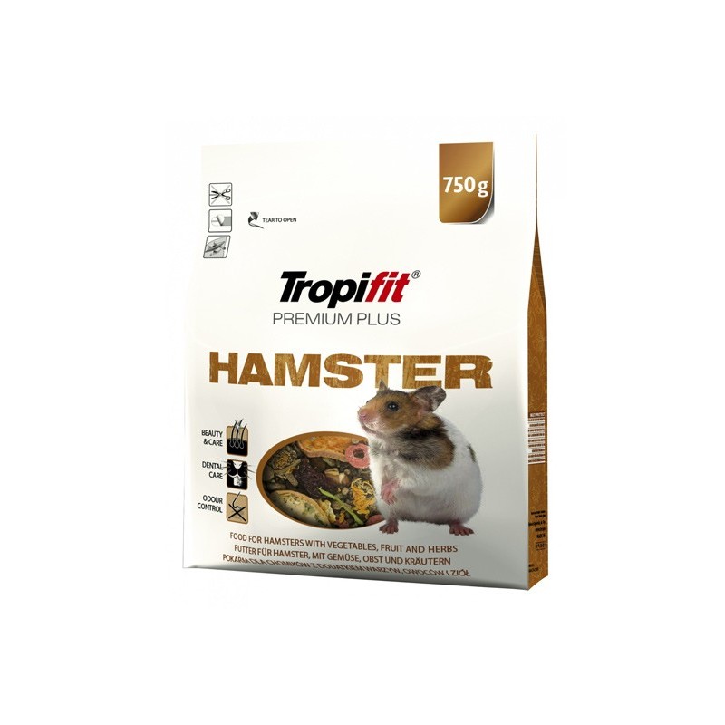 Tropifit Hamster Premium Plus 750g - pokarm dla chomików