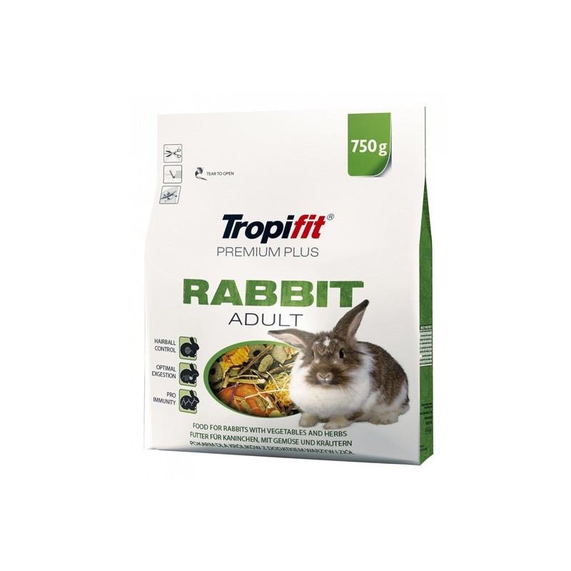 Tropifit Rabbit Adult Premium Plus - karma dla dorosłych królików