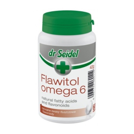 FLAWITOL OMEGA 6 - skóra i sierść 60 tab.