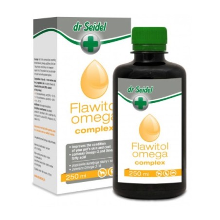 FLAWITOL OMEGA COMPLEX - zdrowa skóra, piękna sierść 250 ml