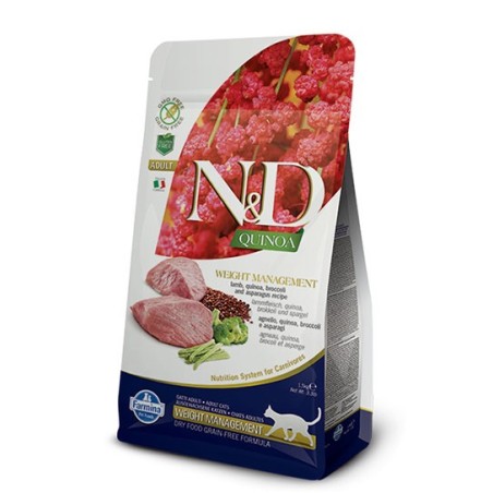 N&D Cat Quinoa Weight Management Lamb & Broccoli