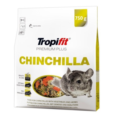 Tropifit Chinchilla Premium Plus 750g