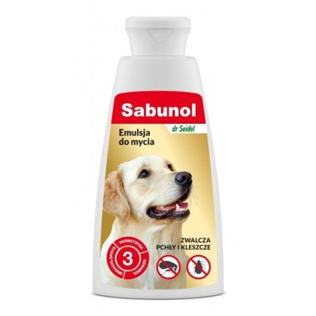 SABUNOL - emulsja do kąpieli przeciw pchłom 150 ml