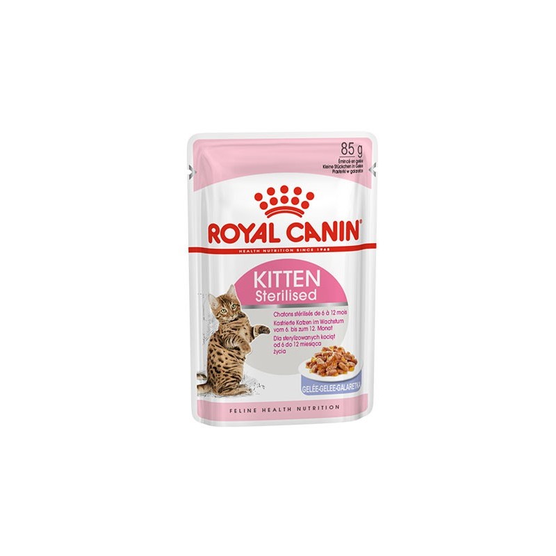 Royal Canin Kitten Sterilised (galaretka) 85g