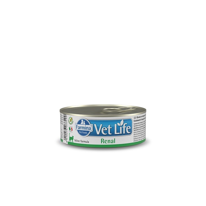 Farmina Vet Life Natural Diet Cat Renal 85g - wspieranie funkcjonowania nerek