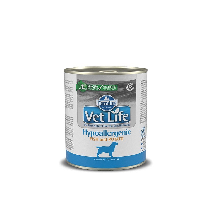 Farmina Vet Life Natural Diet Dog Hypoalergenic Fish and Potato 300g