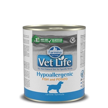 Farmina Vet Life Natural Diet Dog Hypoalergenic Fish and Potato 300g