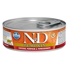 N&D PUMPKIN CHICKEN & POMEGRANATE Adult Cat - puszka 80g