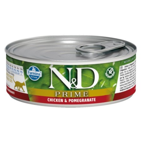 N&D CHICKEN & POMEGRANATE Adult Cat - puszka 80g