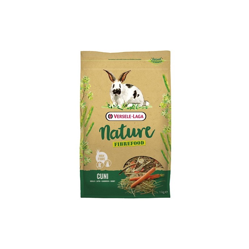 Versele-Laga Cuni Nature Fibrefood - pokarm LIGHT/SENSITIVE dla królików miniaturowych