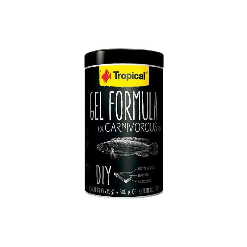 Tropical Gel Formula Carnivore 1000ml /105g (3x35g)