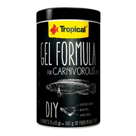 Tropical Gel Formula Carnivore 1000ml /105g (3x35g)