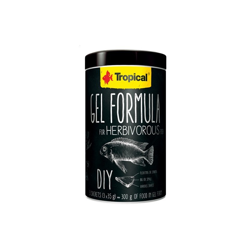 Tropical Gel Formula Herbivore 1000ml /105g (3x35g)