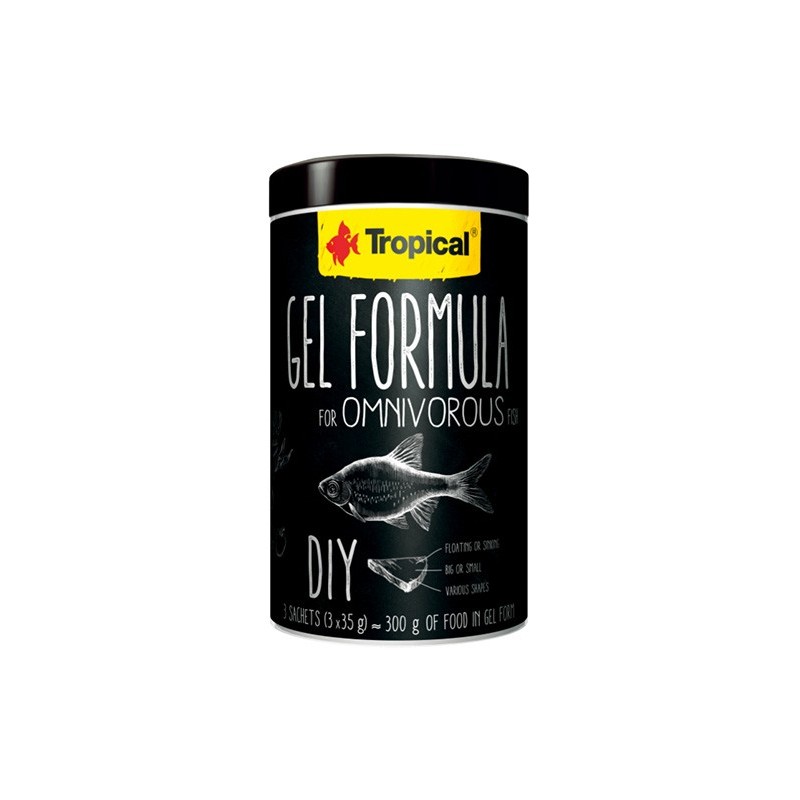 Tropical Gel Formula Omnivore 1000ml /105g (3x35g)