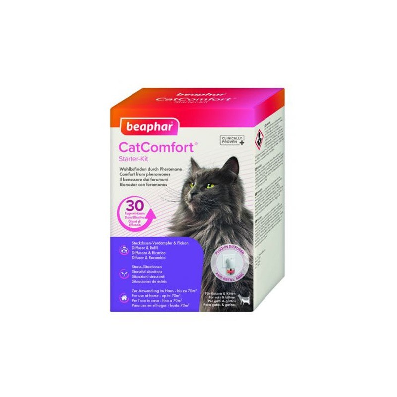 Beaphar CatComfort Calming Diffuser Starter Kit - dyfuzor z feromonami dla kotów