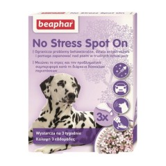 Beaphar No Stress Spot On Dog 3x0,7ml - preparat wyciszający dla psów w kroplach