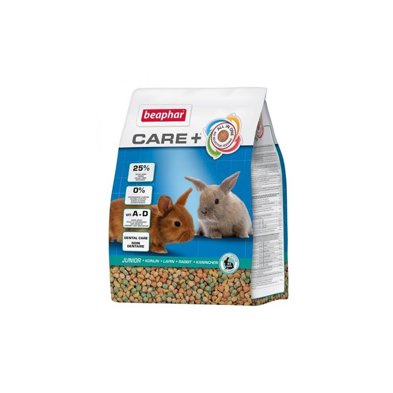 Beaphar CARE+ RABBIT JUNIOR 1,5 kg - karma dla młodych królików