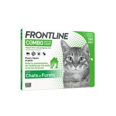 Frontline COMBO dla kotów i fretek 3x0,5ml