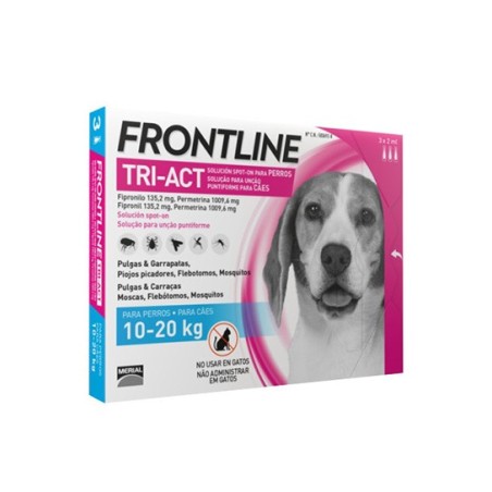 Frontline TRI-ACT dla psów 10-20 kg 3x2 ml