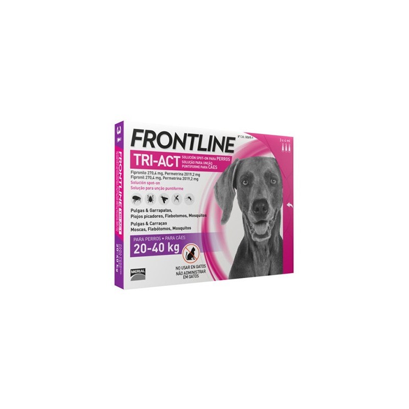 Frontline TRI-ACT dla psów 20-40 kg 3x4 ml