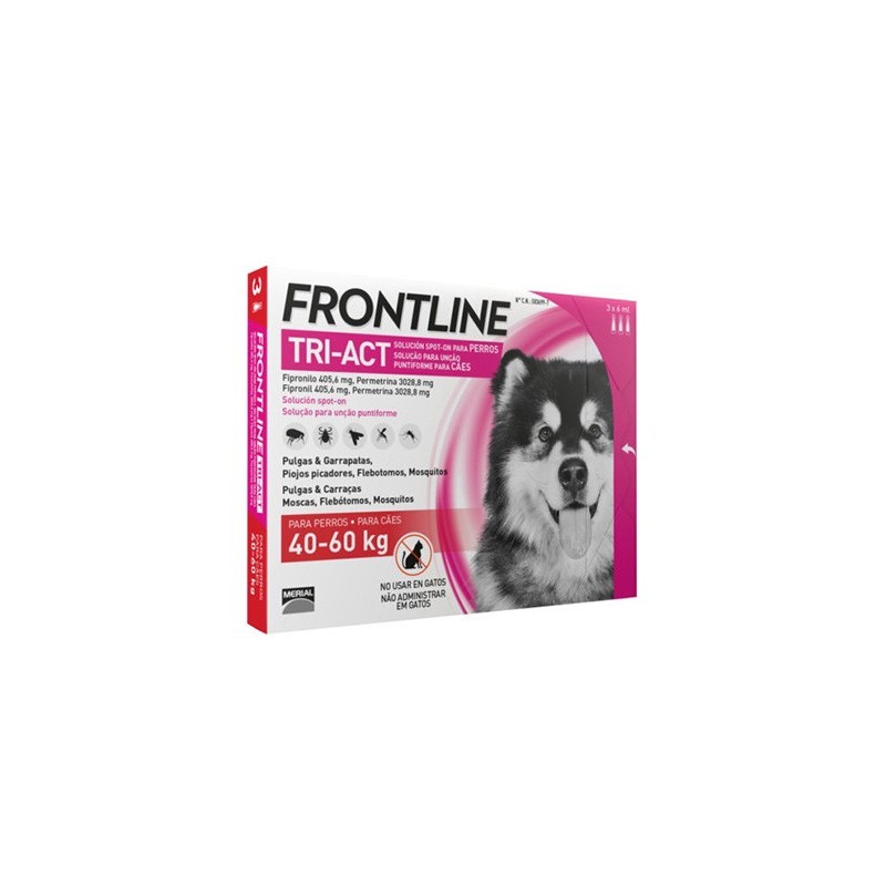 Frontline TRI-ACT dla psów 40-60 kg 3x6 ml