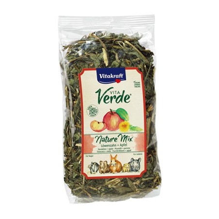 Vitakraft Vita Verde Nature Mix 80g - mieszanka mniszek/jabłko dla gryzoni