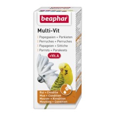 Beaphar Bogena Multi-Vit for Parrots 20ml - preparat witaminowy dla papug