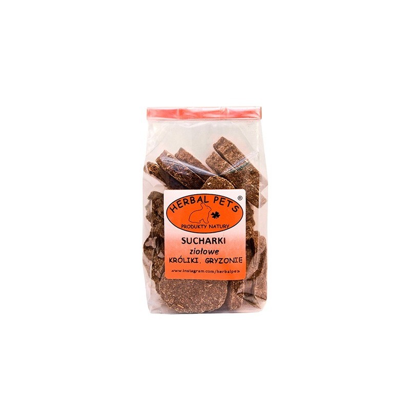 Herbal Pets Sucharki ziołowe 140 g