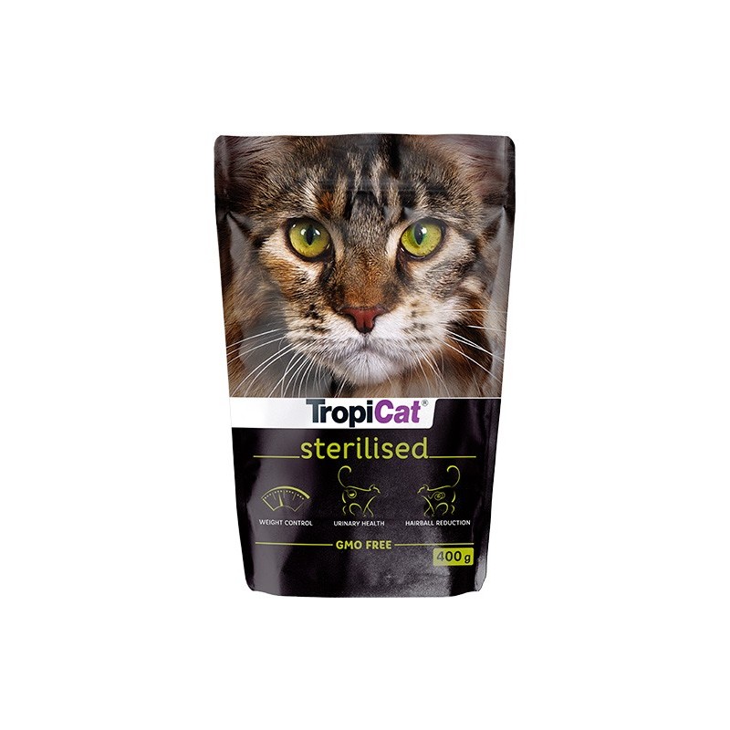 TropiCat Premium Adult Sterilised - dla kotów dorosłych, sterylizowanych