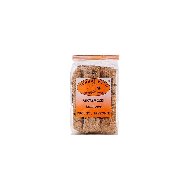 Herbal Pets Gryzaczki kminowe dla królików i gryzoni 160 g