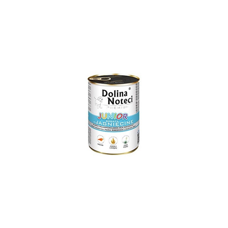 Dolina Noteci Premium JUNIOR bogata w jagnięcinę 400g