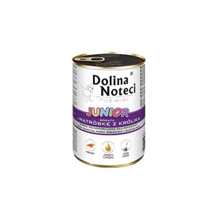 Dolina Noteci Premium JUNIOR bogata w wątróbkę z królika 400 g